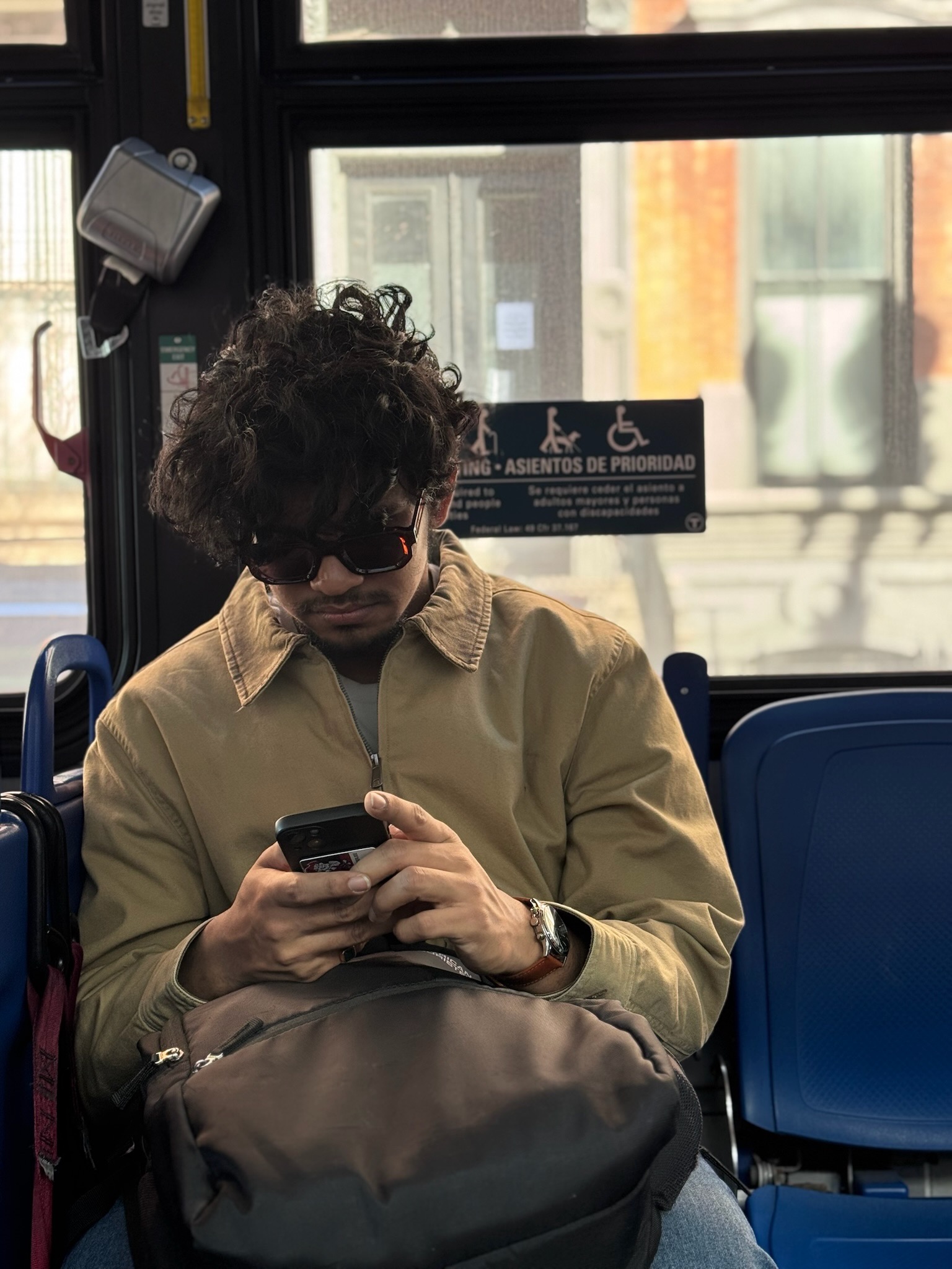 sagnik chilling in his natural place